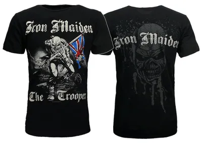 Produktbild von Iron Maiden The Trooper Illustration T-Shirt – Offizielles Merchandise - S