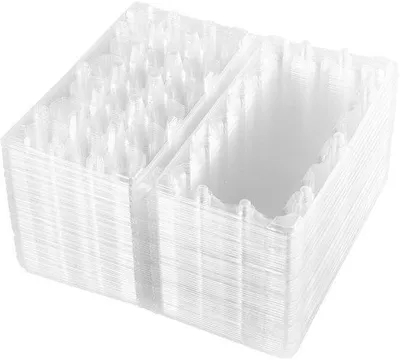 Obrázek produktu pro Skleněné úložné boxy, průhledné, 18 kusů