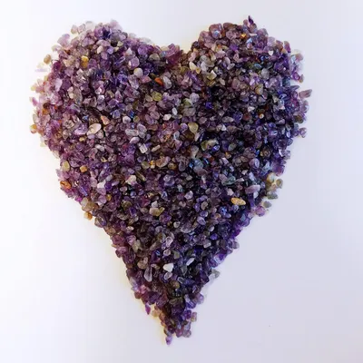 Amethyst Tumblestones, 3-5 mm, 100 g, dekorative Edelstein-Chips