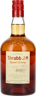 Image de Rhum J.M Shrubb Liqueur d'Orange 35% Vol. 0,7l