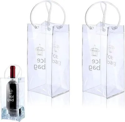 Obrázok produktu pre Chladiče na víno a pivo, 2 ks, priehľadné