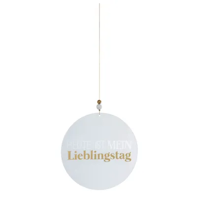 Produktbild von Glaspoesie "Heute ist mein Lieblingstag"
