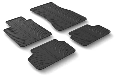 Produktbild von LAMPA Fußmatten Set Gummi für BMW 5 Touring (G31) Vorne+Hinten
