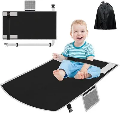Produktbild von Kindervliegtuig-Fußstütze - Tragbar und verstellbar - 79 x 44 cm