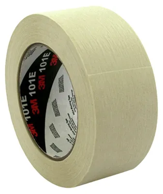 Image de 32 rouleaux de ruban adhésif crêpé 3M 101E, 30 mm x 50 m, papier, beige