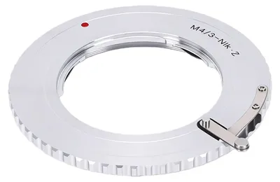 Produktbild von Objektivadapterring passend für Nikon Z9, Z8, Z7II, Z6, Zf, Zfc, Z30 und Z5 Kameras Manueller Fokus-Objektivadapter mit Unendlichkeitsfokus