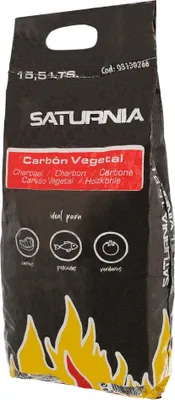Image de Sacs de charbon de légumes pour barbecues, 15,5 litres, charbon durable et gros morceaux,