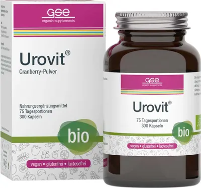 Image de Urovit Cranberry - 300 gélules 144g