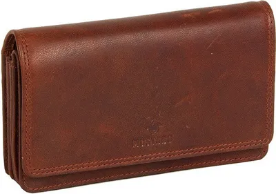 Produktbild von Mustang Como Wallet Top Öffnen universelles Leder Premium Wallet Cognac Leder Cognac 06.103631
