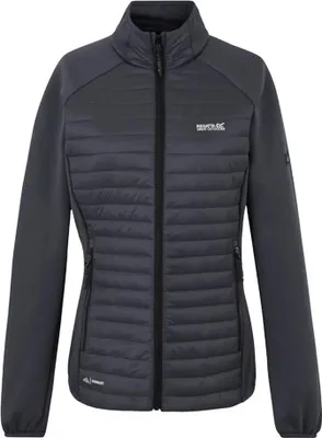 Image de Regatta - Veste hybride "Clumber" pour femme RG12250 (38 FR) (Gris moyen)