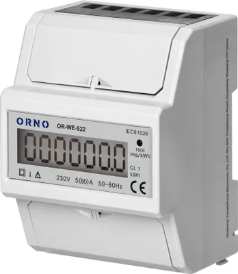 Produktbild von Orno OR-WE-522 1-Phasen-Stromzähler