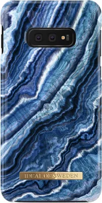 Produktbild von IDEAL OF SWEDEN, Magnetische Fashion-Hülle Galaxy S10e Indigo Swirl, Blau