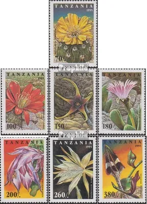Produktbild von Briefmarken Tansania 1995 Mi 2160-2166 (kompl.Ausg.) postfrisch Kakteen