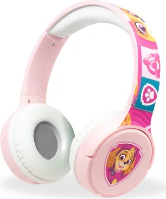 Obrázek produktu pro Bluetooth sluchátka Tlapková patrola růžová