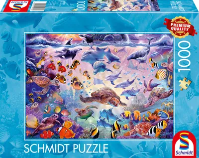 Produktbild von Schmidt Spiele Puzzle Majestät des Ozeans, Erwachsenenpuzzle, Standard, 1000 Teile, 59758