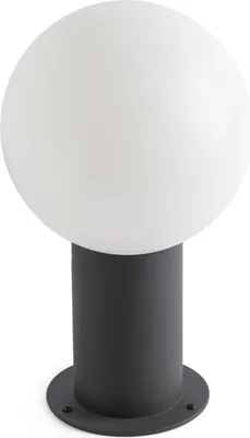 Produktbild von Faro 74433S-01, Außensockel-/Pfostenbeleuchtung, Dunkles Grau, Aluminium, IP44, I, E27