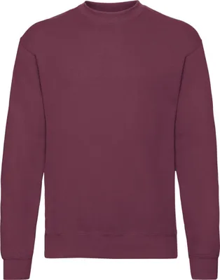 Image de Fruit of the Loom - "Classic 80/20" Sweatshirt für Herren RW7886 (L) (Burgunderrot)
