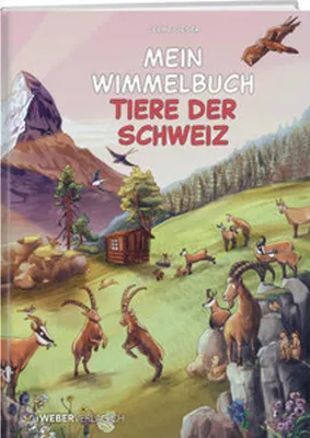 Obrázek produktu pro Mein Wimmelbuch Tiere der Schweiz