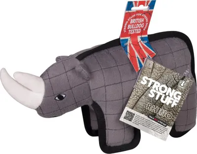Image de Karlie Strong Stuff - Jouets pour chiens rhinocéros