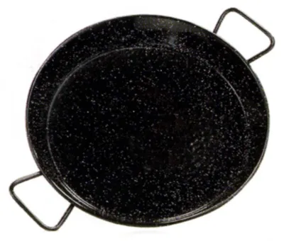 Productafbeelding van Paella Pan geëmailleerd staal 28 cm