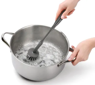 Produktbild von metaltex Spülbürste "Brush-Up" grau