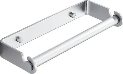 Produktbild von 27 cm Toilettenpapierhalter, Toilettenpapierhalterung aus Edelstahl, Wandrollenhalter für Küche, Bad, Schlafzimmer (Silber)