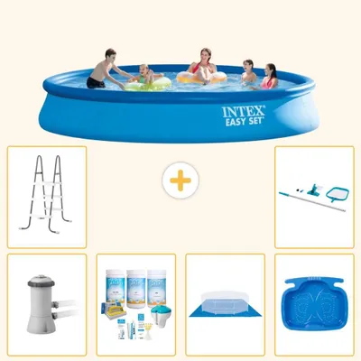 Immagine prodotto di Piscina Easy Set, modello Rund - 457x84 cm - set da 7 pezzi, codice prodotto S20951