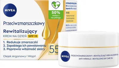 Produktbild von NIVEA 55+ Revitalisierende Anti-Falten Tagescreme 50 ml