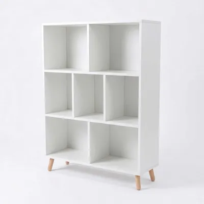 Produktbild von VDD – Schrank – Regalschrank – Wandmöbel – Aufbewahrungsschrank – Weiß