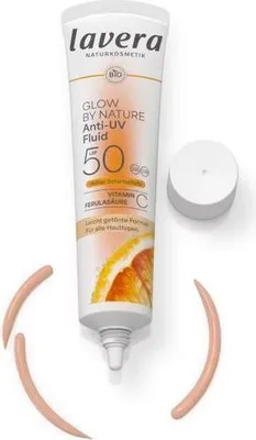 Obrázok produktu pre Lavera GLOW BY NATURE ANTI-UV FLUID SPF 50 40ml