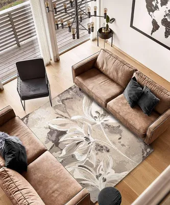 Immagine prodotto di Tappeto Velour antiscivolo VANILLA 115X175 cm TURTLEDOVE | GalleriaFarah1970