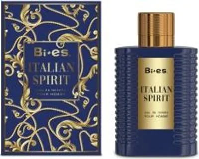 Obrázek produktu pro Bi-Es Italian Spirit - toaletní voda pro muže, 100 ml - citrusové a dřevité tóny