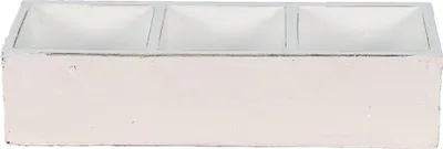 Produktbild von Clayre & Eef Holzkiste 33x12x7 cm Weiß Holz