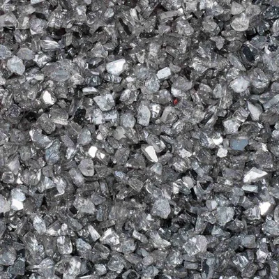 Produktbild von 1kg Spiegelgranulat Dekogranulat Streudeko 1-4mm, Farbe:dunkelgrau