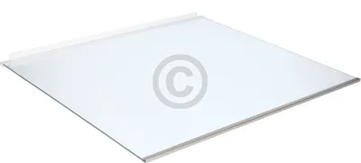 Produktbild von Glasplatte LIEBHERR 7272876 479x425mm mit Leisten für Kühlteil KühlGefrierKombination