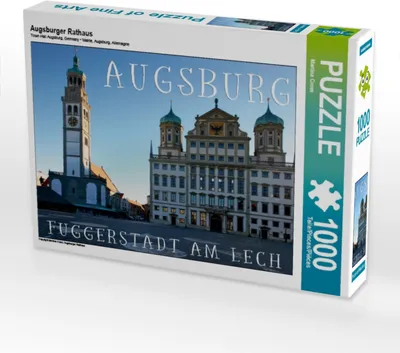 Produktbild von Calvendo Augsburger Rathaus 1000 Teile Puzzle quer 640x480mm, Cross Martina; 7295762