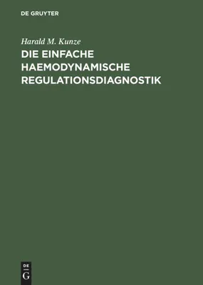 Produktbild von Die einfache haemodynamische Regulationsdiagnostik