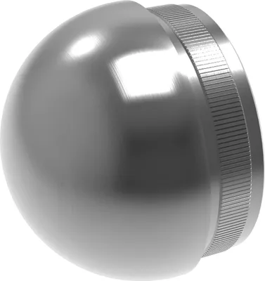 Produktbild von SELLON24 Edelstahl V2A Endkappen Rohrstopfen 42,4 x 2,0 mm Abschlussdeckel Verschluss Stopfen Geländer 5730