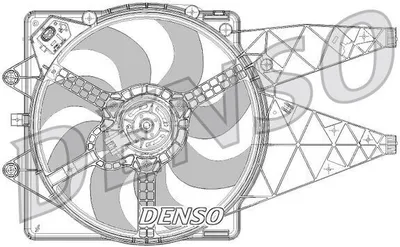 Produktbild von DENSO DER09094 Lüfter Motorkühlung Kühlerlüfter für FIAT GRANDE PUNTO (199) Wasserkühler Ø405mm