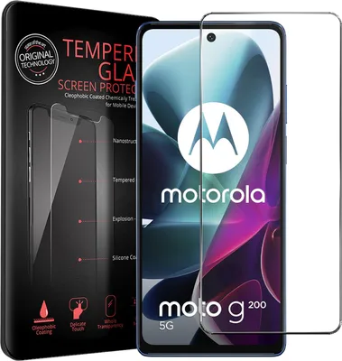 Produktbild von 2x Schutzfolie für Motorola Moto G200 5G Handyfolie Panzer Schutz Glas Folie Displayschutz