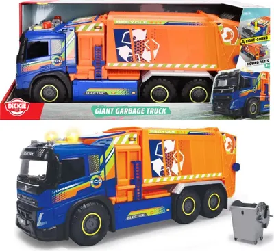 Produktbild von Dickie Toys Giant Garbage Truck