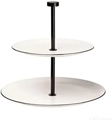 Produktbild von ASA Etagere 2 stufig rund ATABLE  2010113  Vorteilsset beinhaltet 4 x den genannten Artikel und Geschenk + Spende