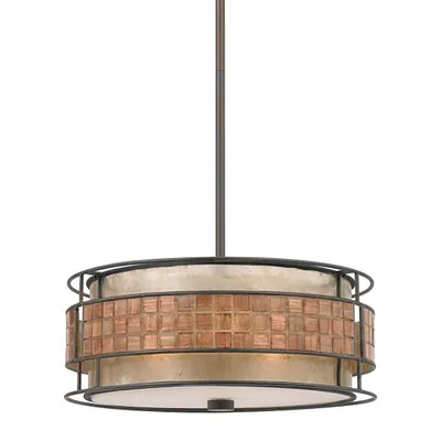 Produktbild von Elstead Laguna Hängeleuchte E27 4-fach Renaissance-Kupfer
