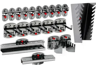 Produktbild von Kappes ®RasterPlan Werkzeughaltersortiment 20-tlg. Anthrazitgrau