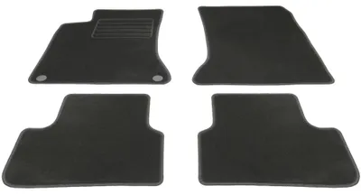 Fußmatten Set für Mercedes A-Klasse W176, Bj. 9/2012-4/2018, schwarz