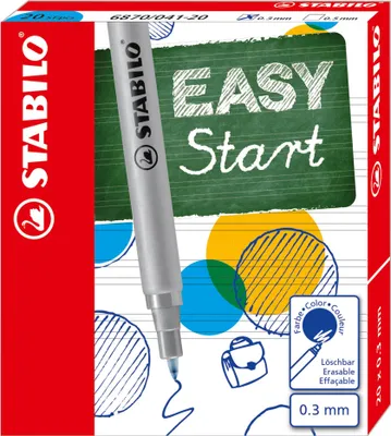 Immagine prodotto di STABILO EASYoriginal - Navulling Fine - 20 pezzi - Blauw