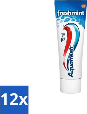 Produktbild von Aquafresh Zahnpasta Freshmint Frischer Atem 75 ml - Vorteilspack - 12 Stücke
