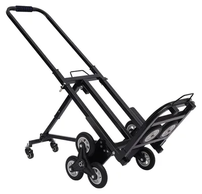 Productafbeelding van Traploper Kar - Trapkar - Vervoerskar - Trolley - Handkar - Inklapbaar - Draagkracht 150 kg