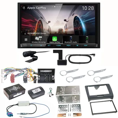 Produktbild von Kenwood DMX8021DABS Android Auto CarPlay Bluetooth Einbauset für Audi TT 8J