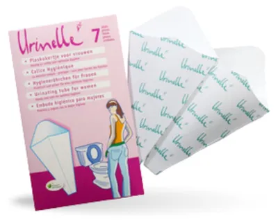 Urinierhilfe für Frauen – 7 Stück, Papier, biologisch abbaubar